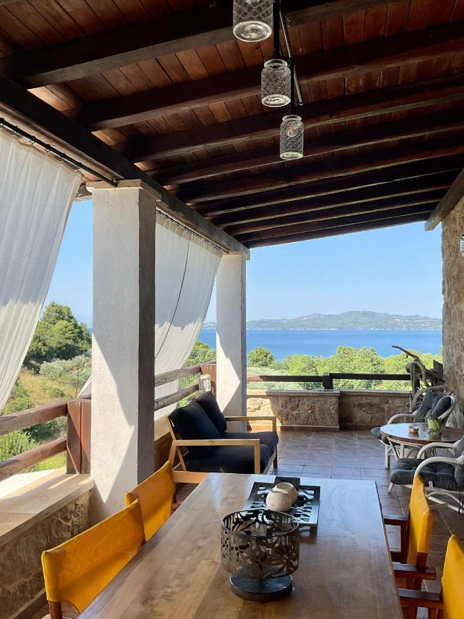 ネア・ローダ Stonehouse & Casa Al Sole E Al Mareヴィラ エクステリア 写真